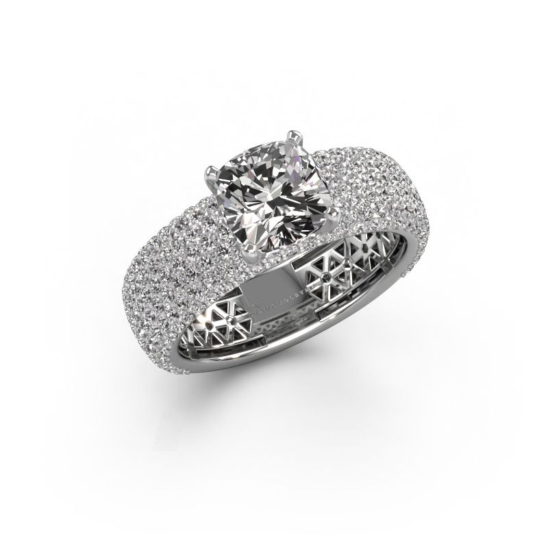 Verlobungsring Darcy 950 Platin Diamant 3.37 crt