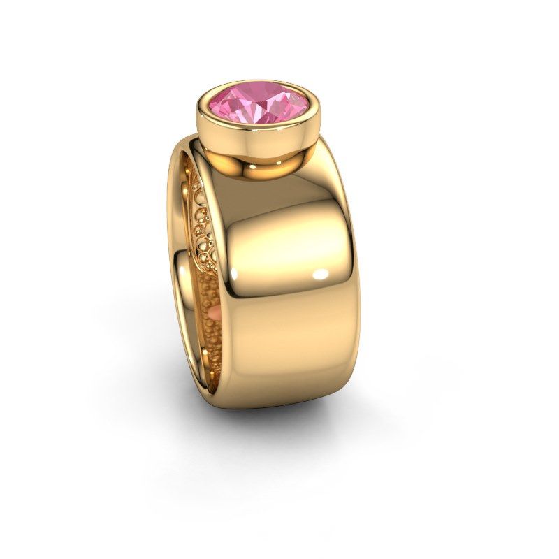 Afbeelding van Ring Klarinda<br/>585 goud<br/>Roze saffier 7 mm
