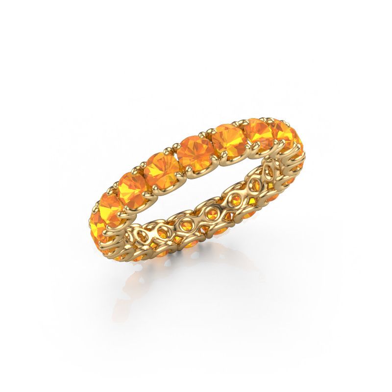 Stackable ring Estee 3.4 585 gold citrin 3.4 mm