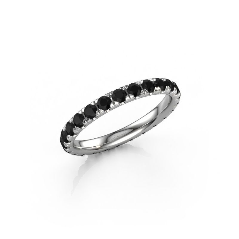 Ring Jackie 2.3 585 Weißgold Schwarz Diamant 1.50 crt