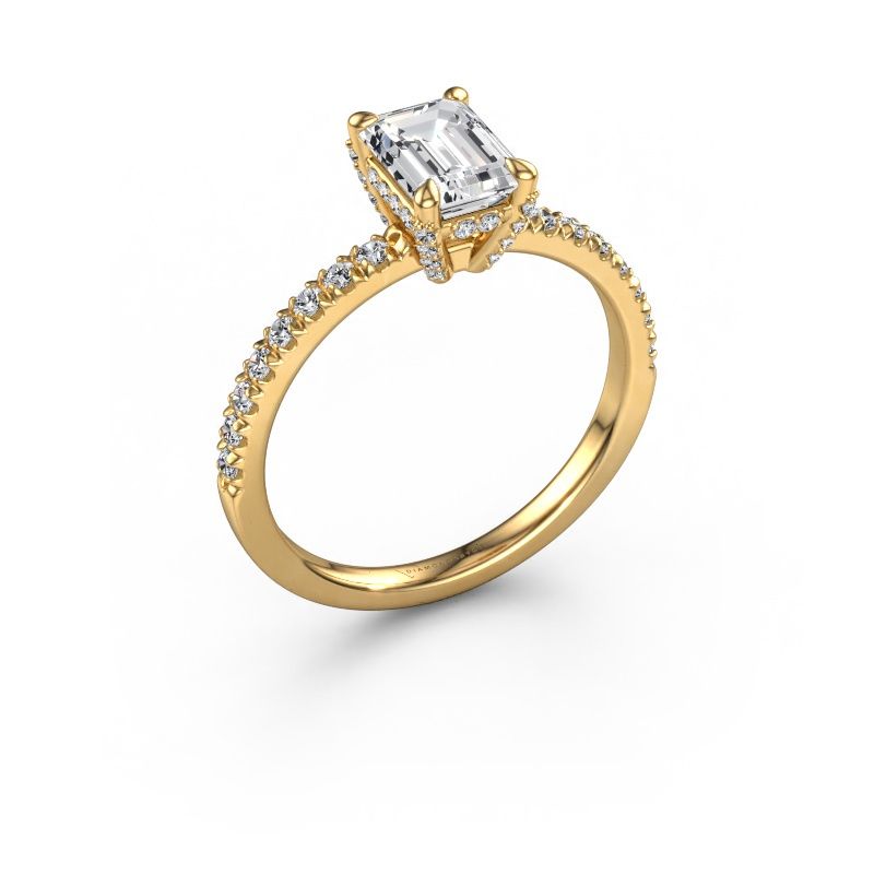 Engagement ring Saskia EME 1 585 gold diamond 1.15 crt
