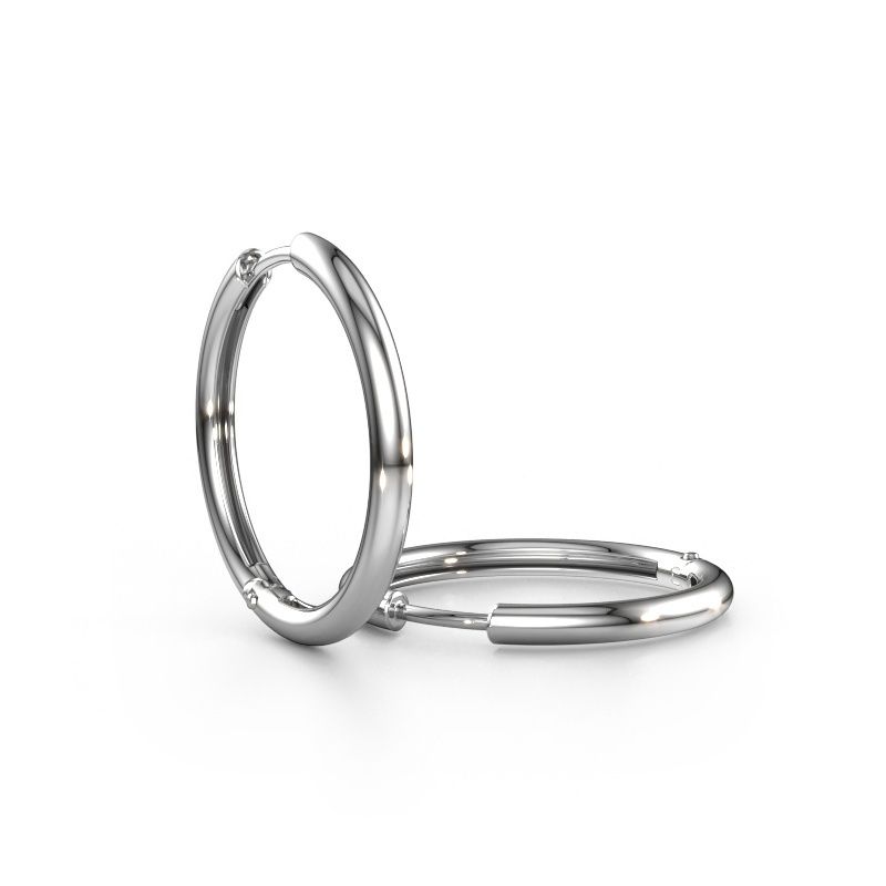 Hoop earrings Aya 23 950 platinum