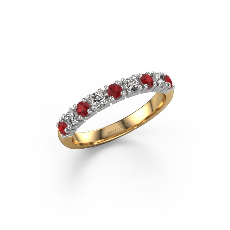 Ring Rianne 9 585 Gold Rubin 2.4 mm