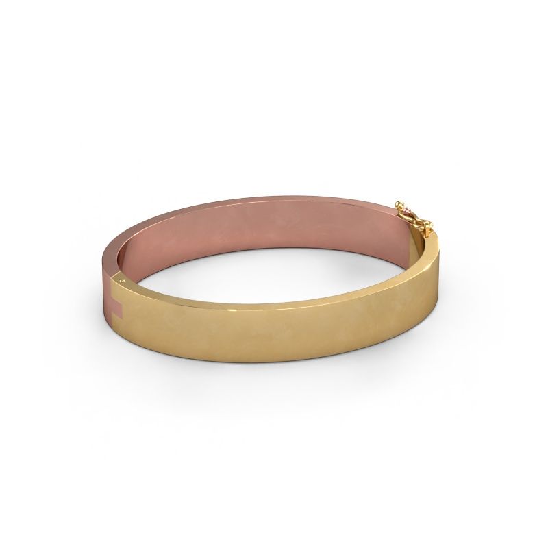 Armreif Edra 10mm 585 Roségold