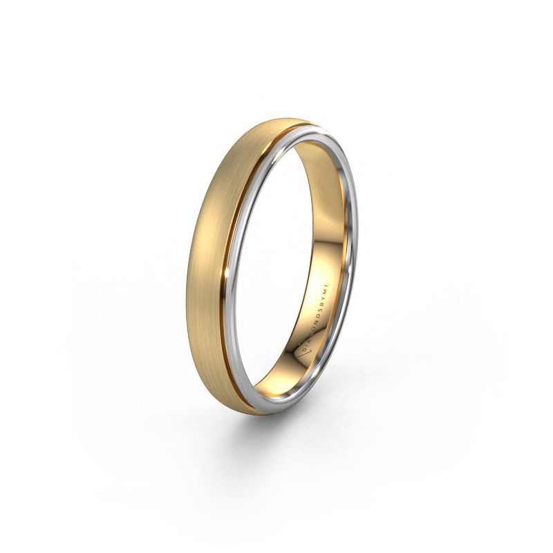 Wedding ring WH0500M34AM 585 gold ±4x1.7 mm