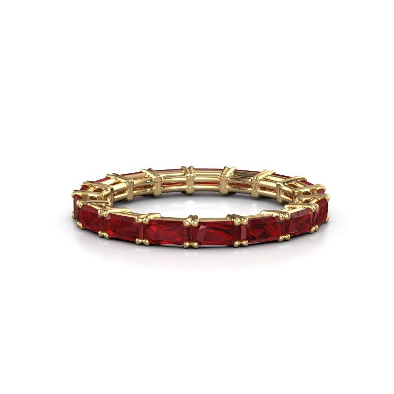 Bild von Ring vivienne eme 4x2<br/>585 Gold<br/>Rubin 4x2 mm