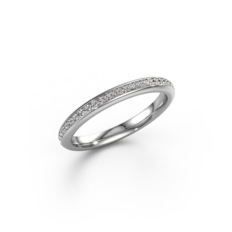 Bague superposable SRH0266B20H4 585 or blanc diamant 0.173 crt