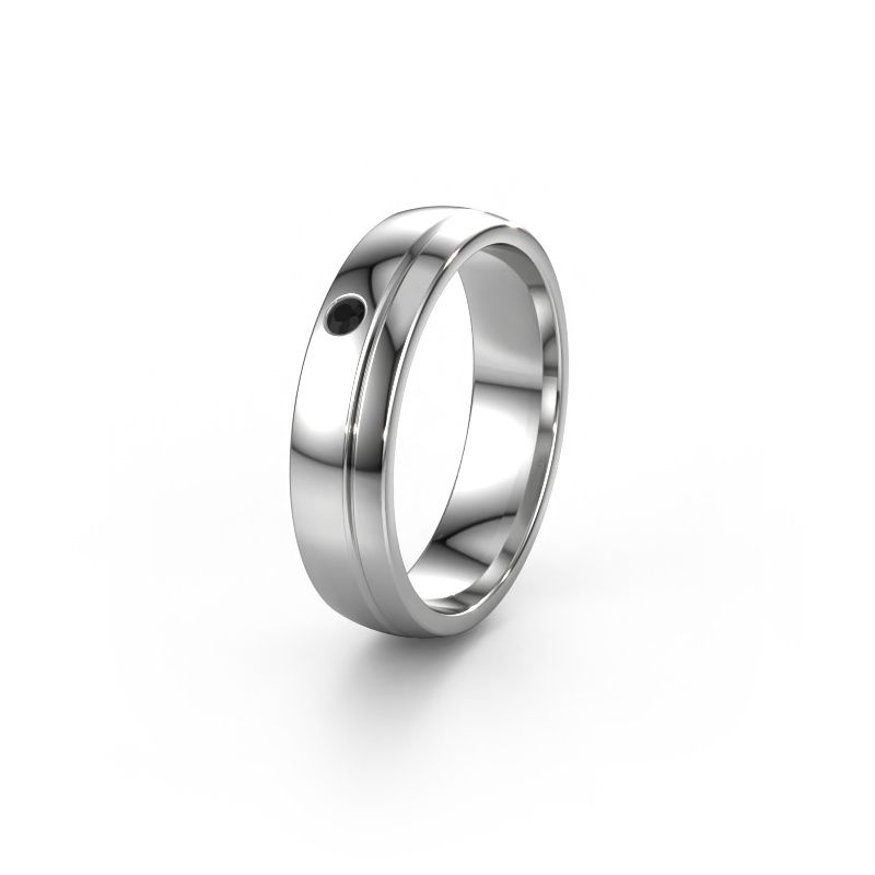 Alliance WH0301L25AP 950 platine diamant noir ±5 x 1,7 mm