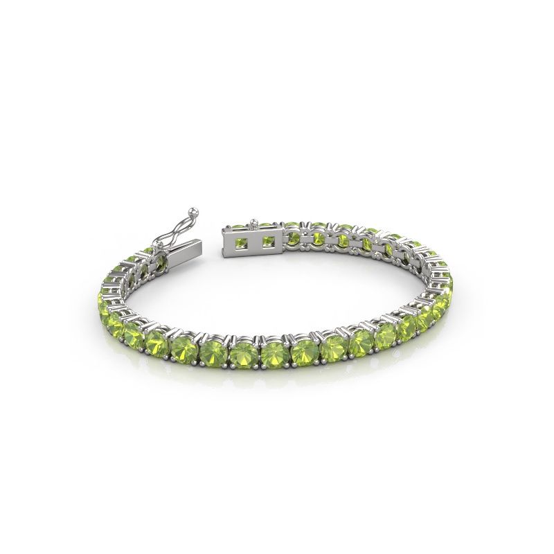 Bracelet tennis Shirley 5.0 585 or blanc