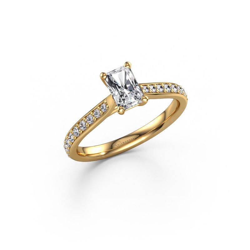 Bague de fiançailles Mignon RAD 2 585 or jaune diamant 1.989 crt