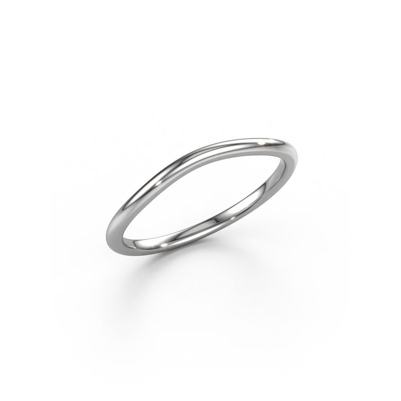 Stackable ring SR30A2 585 white gold