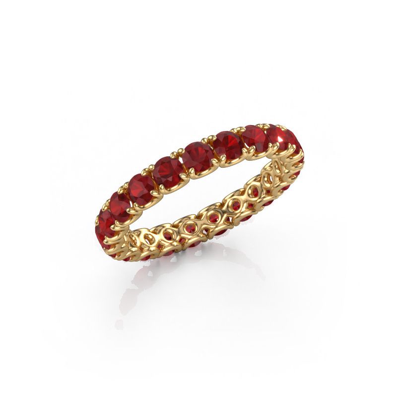 Vorsteckring Estee 2.9 585 Gold Rubin 2.9 mm