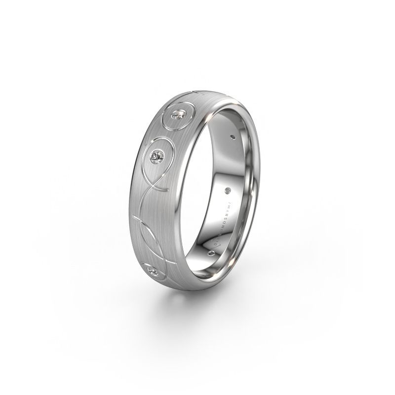 Alliance WH2068L36BM 585 or blanc diamant synthétique ±6 x 2 mm