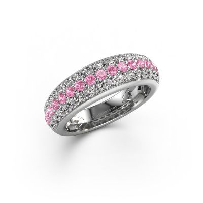 Ring Emely 8 950 Platin Pink Saphir 1.9 mm