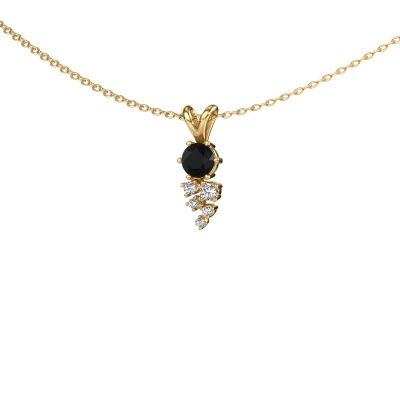 Pendant Royce 585 gold black diamond 0.30 crt