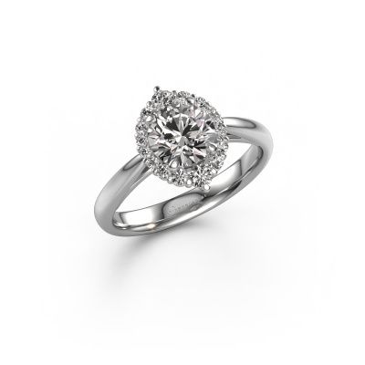 Engagement ring Tora 585 white gold diamond 1.00 crt