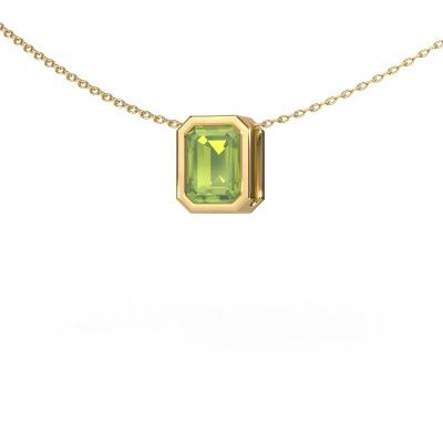 Pendant Lavon EME 585 gold peridot 8x6 mm