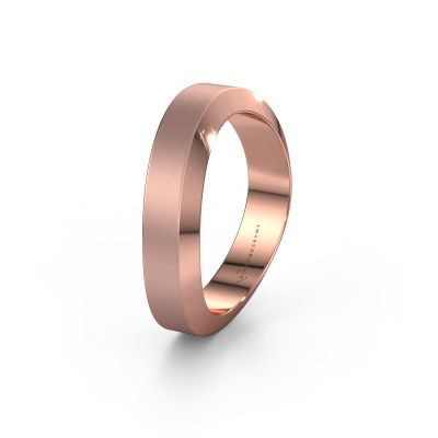 Trauring WH2027B 585 Roségold ±5x2.2 mm