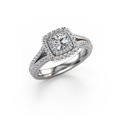 Verlobungsring Annette 585 Weißgold Lab-grown Diamant 1.072 crt