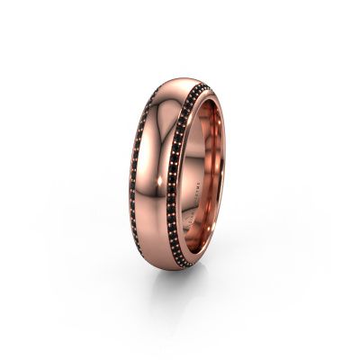 Alliance WH6132L36C 585 or rose diamant noir ±6x2.2 mm