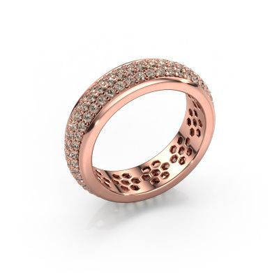 Ring Tara 585 Roségold Braun Diamant 1.32 crt