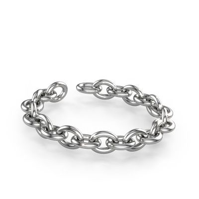 Bracelet Oval link 3 15.0 585 or blanc ±15 mm