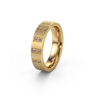 Alliance WH2013L 585 or jaune diamant brun ±5x2 mm