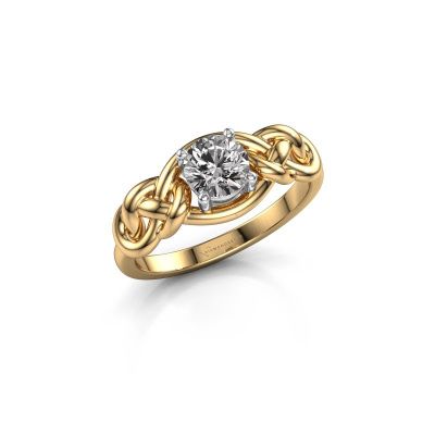 Ring Zoe 585 goud diamant 0.60 crt