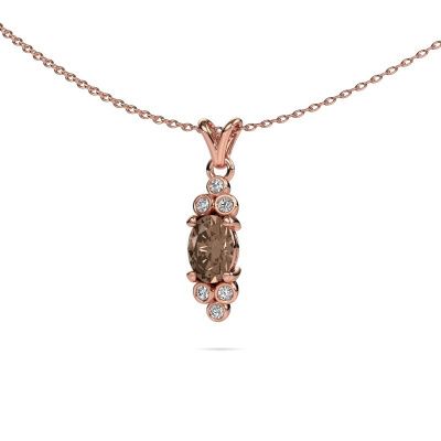 Anhänger Lucy 2 585 Roségold Braun Diamant 0.790 crt