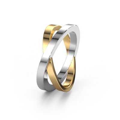 Ehering WHM0079M 585 Weißgold ±9x2.4 mm