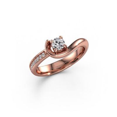 Verlobungsring Ceylin 585 Roségold Lab-grown Diamant 0.25 crt
