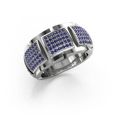 Ring Laura 585 white gold sapphire 1 mm
