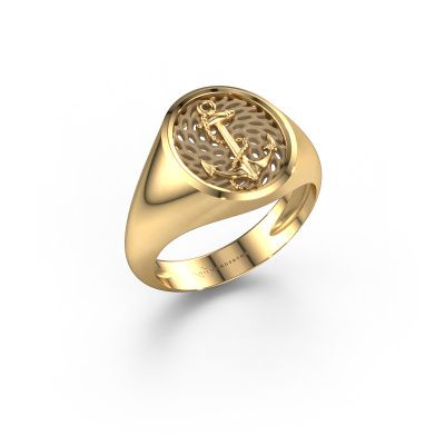 Bague pour homme Roger 585 or jaune