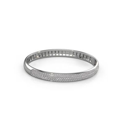 Bangle Emely 7mm 585 white gold diamond 2.013 crt