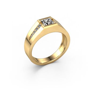 Pinky ring Simon 585 gold diamond 2.450 crt