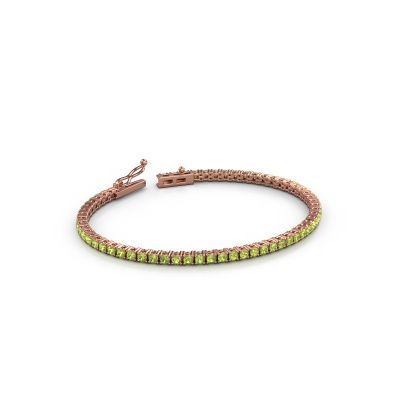 Tennis bracelet Shirley 2.4 585 rose gold 2.4 mm