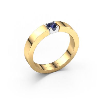 Ring Dana 1 585 gold sapphire 3.7 mm