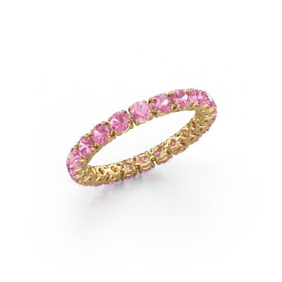 Ring Vivienne 2.7 585 gold pink sapphire 2.7 mm