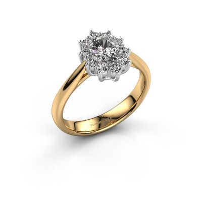 Engagement ring Leesa 1 585 gold diamond 0.40 crt
