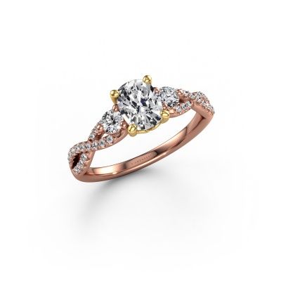 Verlobungsring Marilou CSH 585 Roségold Lab-grown Diamant 1.770 crt
