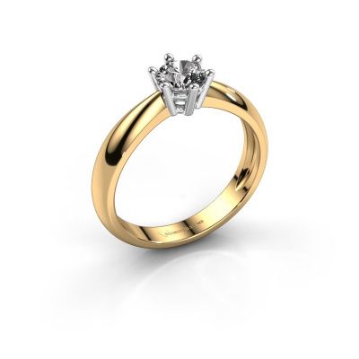 Engagement ring Fay 585 gold diamond 0.50 crt