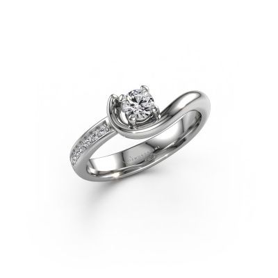 Verlobungsring Ceylin 585 Weißgold Lab-grown Diamant 0.25 crt
