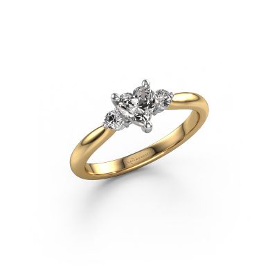 Engagement ring Lieselot HRT 585 gold diamond 0.61 crt