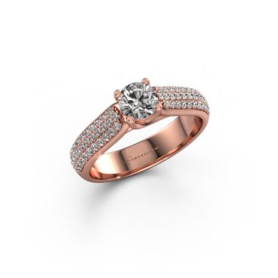 Verlobungsring Leoness 585 Roségold Diamant 0.50 crt