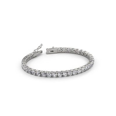 Tennis bracelet Shirley 4.2 lab diamond 585 white gold 11.10 crt