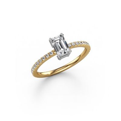 Engagement ring Denita 2 EME 585 gold diamond 0.70 crt