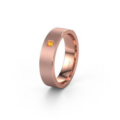 Ehering WH0101L15BMSQ 585 Roségold Citrin ±5x2 mm