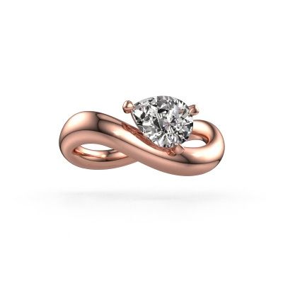 Verlobungsring Chloe PER 585 Roségold Diamant 1.00 crt