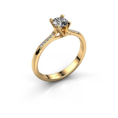 Verlobungsring{ucf Isa 2 585 Gold Diamant 0.40 crt