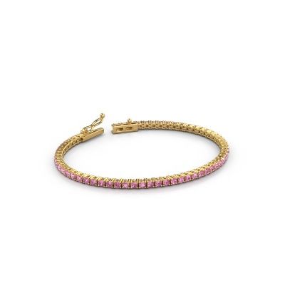 Bracelet tennis Shirley 2.4 585 or jaune 2.4 mm